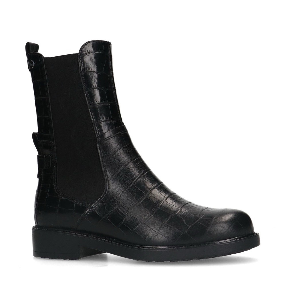 Via Vai Women's Croco Leather Chelsea Ankle Boots EU / 39 / US 8.5 Booties